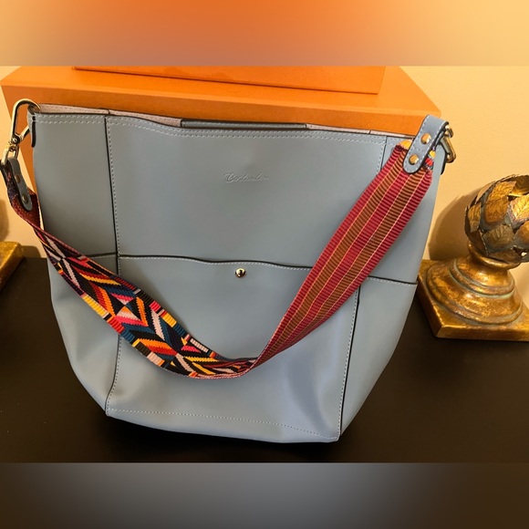 BOSTANTEN Handbags - BOSTANTEN Women's Leather Designer Handbags Tote Purses Shoulder Bucket Bags